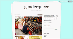 Desktop Screenshot of genderqueer.tumblr.com