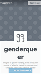 Mobile Screenshot of genderqueer.tumblr.com