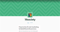 Desktop Screenshot of 1llsociety.tumblr.com