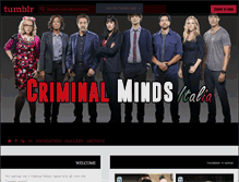 Tablet Screenshot of criminalmindsitalia.tumblr.com