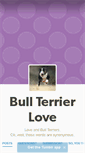 Mobile Screenshot of bullterrierlove.tumblr.com