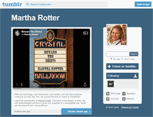 Tablet Screenshot of martharotter.tumblr.com