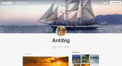 Desktop Screenshot of antibig.tumblr.com