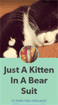 Mobile Screenshot of kittensinbearsuits.tumblr.com