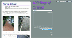 Desktop Screenshot of 100daysofbrunch.tumblr.com