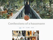 Tablet Screenshot of confessionsofahausmann.tumblr.com