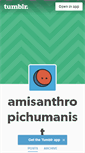 Mobile Screenshot of amisanthropichumanist.tumblr.com