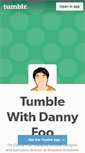Mobile Screenshot of dannyfoo.tumblr.com