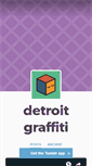 Mobile Screenshot of detroitgraffiti.tumblr.com
