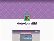Tablet Screenshot of detroitgraffiti.tumblr.com