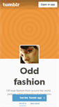 Mobile Screenshot of oddfashion.tumblr.com