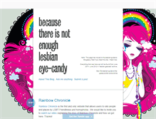 Tablet Screenshot of iheartprettylesbians.tumblr.com