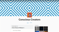 Desktop Screenshot of consciouscreators.tumblr.com