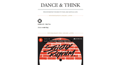 Desktop Screenshot of dance-n-think.tumblr.com