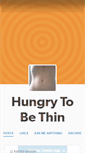 Mobile Screenshot of hungrytobethin.tumblr.com