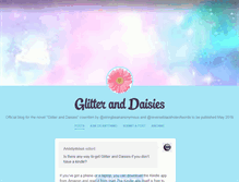 Tablet Screenshot of glitter-and-daisies.tumblr.com