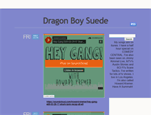 Tablet Screenshot of dragonboysuede.tumblr.com