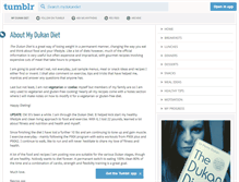 Tablet Screenshot of mydukandiet.tumblr.com