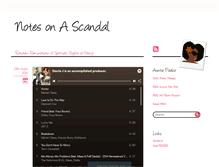 Tablet Screenshot of notesonascandal.tumblr.com