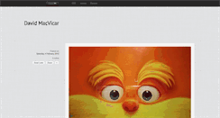 Desktop Screenshot of davidmacvicar.tumblr.com