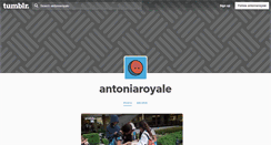 Desktop Screenshot of antoniaroyale.tumblr.com