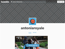 Tablet Screenshot of antoniaroyale.tumblr.com