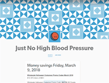 Tablet Screenshot of justnohighbloodpressure.tumblr.com