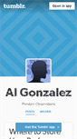 Mobile Screenshot of algonzalez.tumblr.com