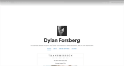 Desktop Screenshot of dylanforsberg.tumblr.com