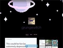 Tablet Screenshot of grungewitch.tumblr.com