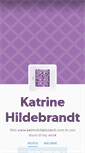 Mobile Screenshot of katrinehildebrandt.tumblr.com