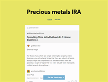 Tablet Screenshot of preciousmetalsiraco.tumblr.com