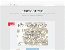 Tablet Screenshot of barefoottess.tumblr.com