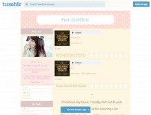 Tablet Screenshot of lovelyshinyeongi.tumblr.com
