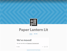 Tablet Screenshot of paperlanternlit.tumblr.com