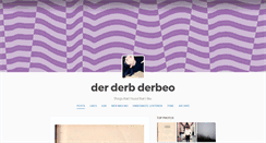 Desktop Screenshot of derbeo.tumblr.com