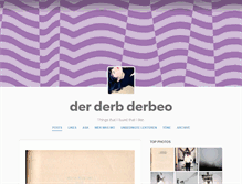 Tablet Screenshot of derbeo.tumblr.com