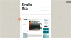 Desktop Screenshot of byronnewmedia.tumblr.com