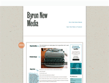 Tablet Screenshot of byronnewmedia.tumblr.com