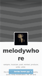 Mobile Screenshot of melodywhore.tumblr.com