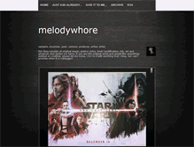 Tablet Screenshot of melodywhore.tumblr.com