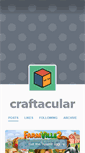 Mobile Screenshot of craftacular.tumblr.com