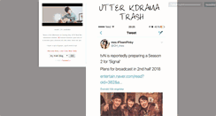 Desktop Screenshot of mykdramaobsession.tumblr.com