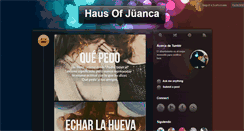 Desktop Screenshot of juancasaez.tumblr.com