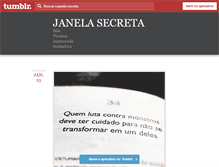 Tablet Screenshot of a-janela-secreta.tumblr.com