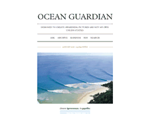 Tablet Screenshot of oceanguardian.tumblr.com