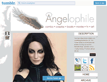 Tablet Screenshot of angelophile.tumblr.com