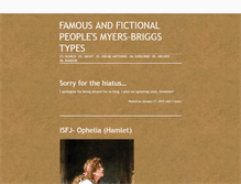 Tablet Screenshot of famous-myersbriggs.tumblr.com