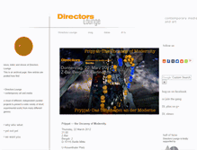 Tablet Screenshot of directorsloungenews.tumblr.com