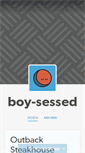 Mobile Screenshot of boy-sessed.tumblr.com